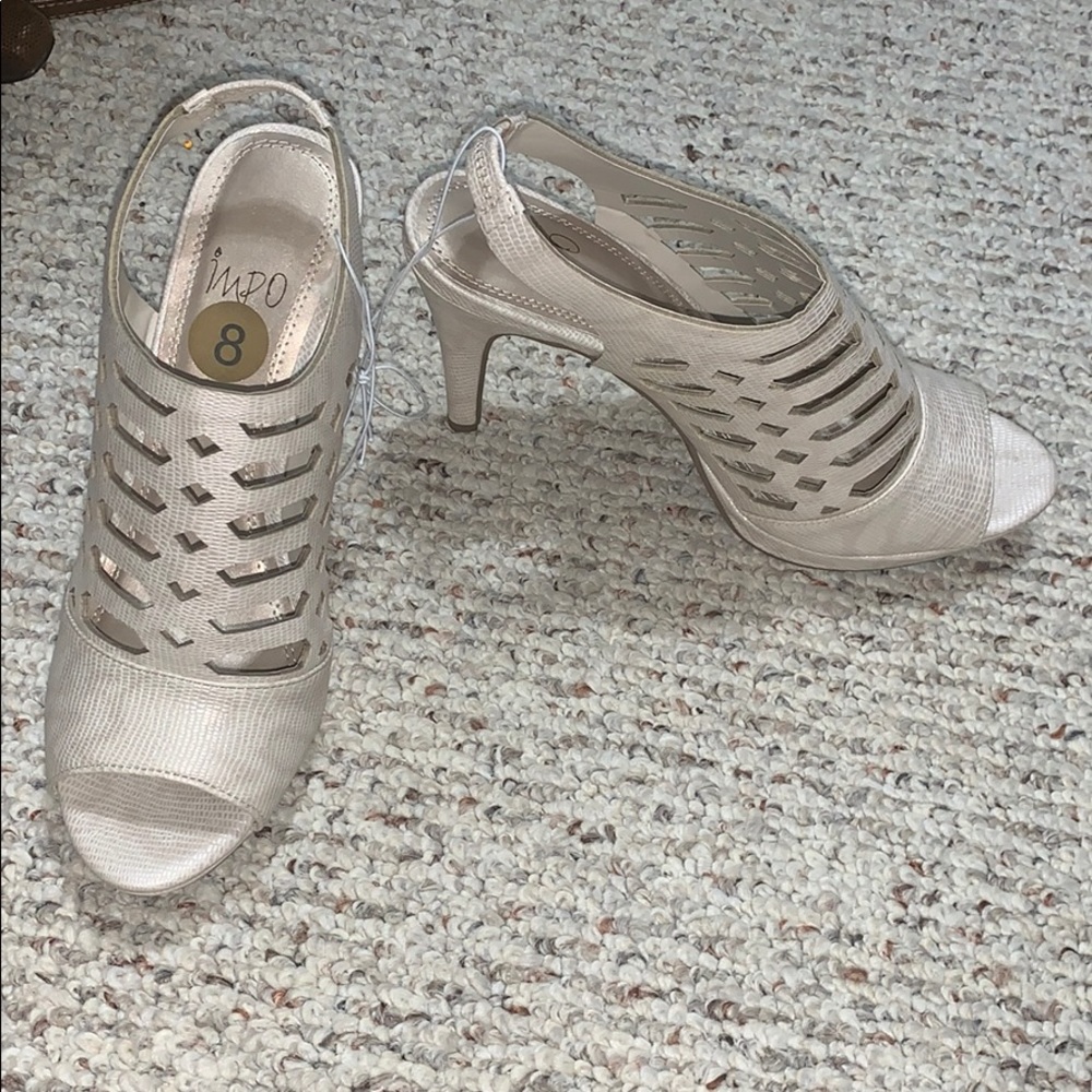 Open toe heels